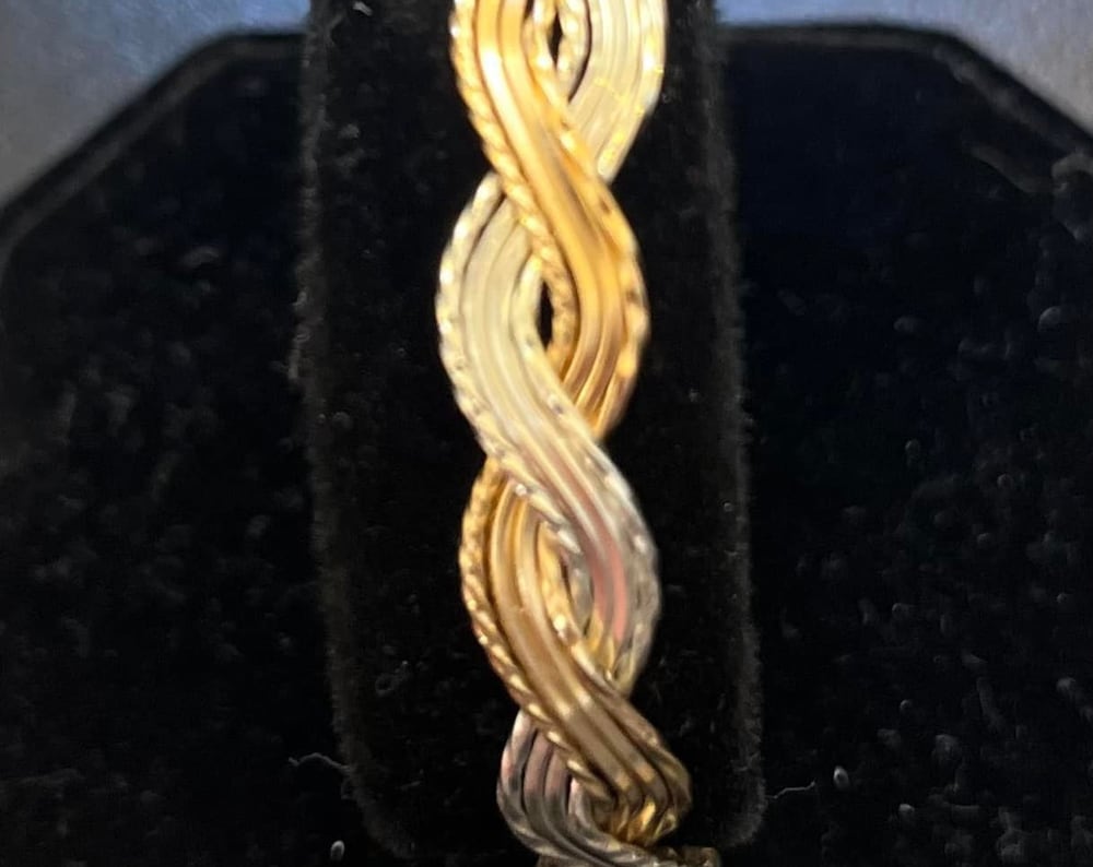Braided Gold-Filled Wire Bracelet